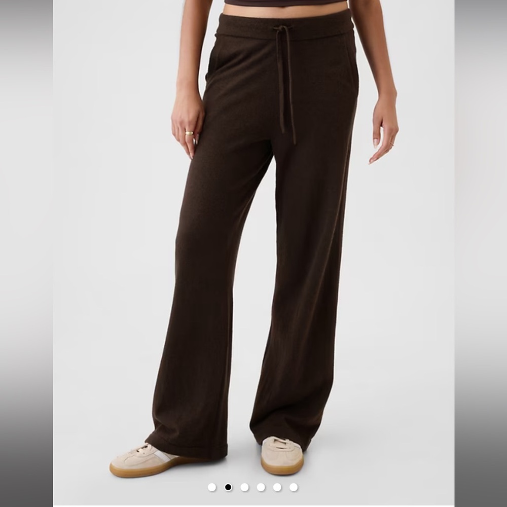 GAP CashSoft Sweater Pants in Terra Brown Size Small